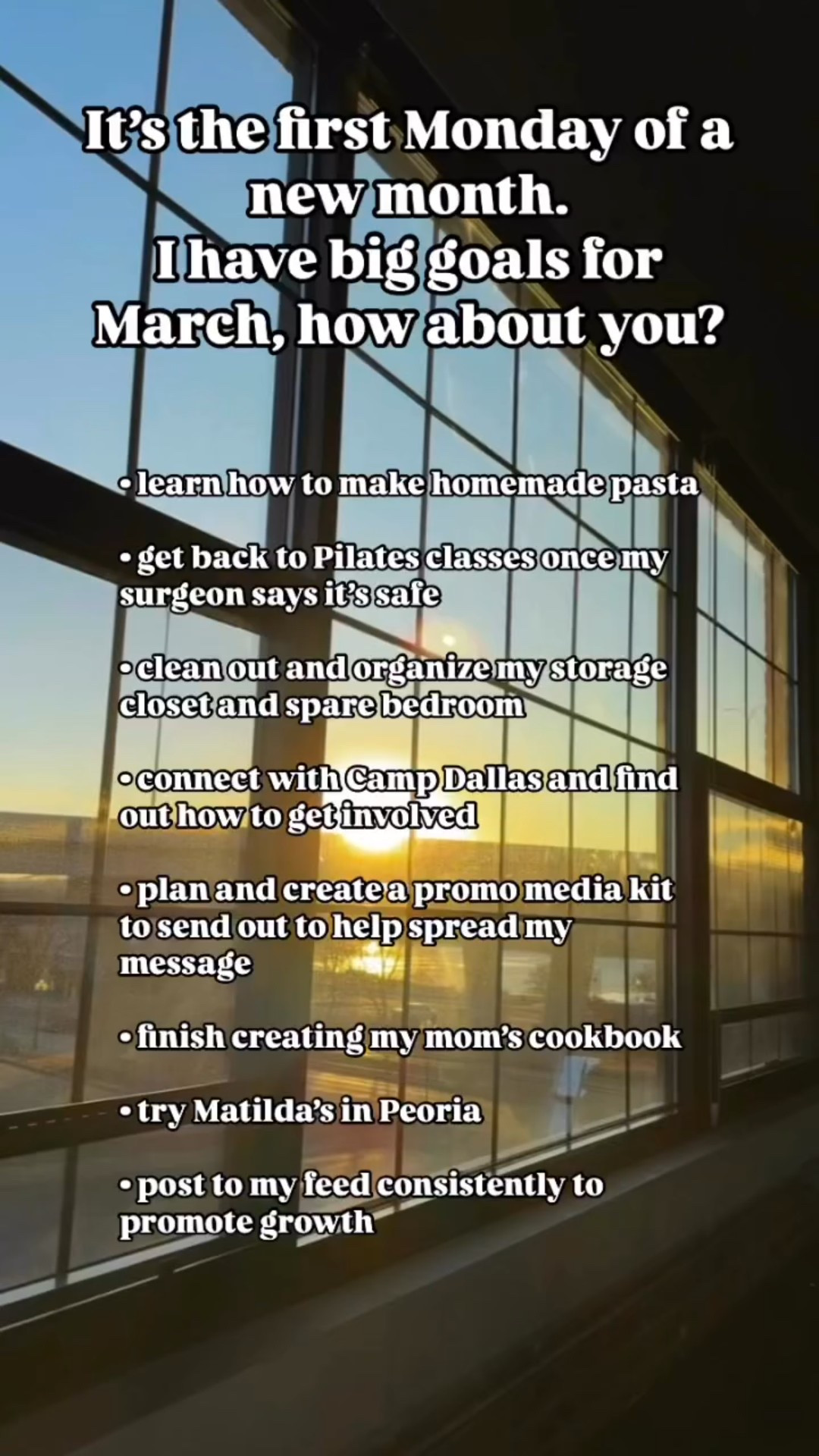 New Month, New Goals ✨

#LTKWatchNow