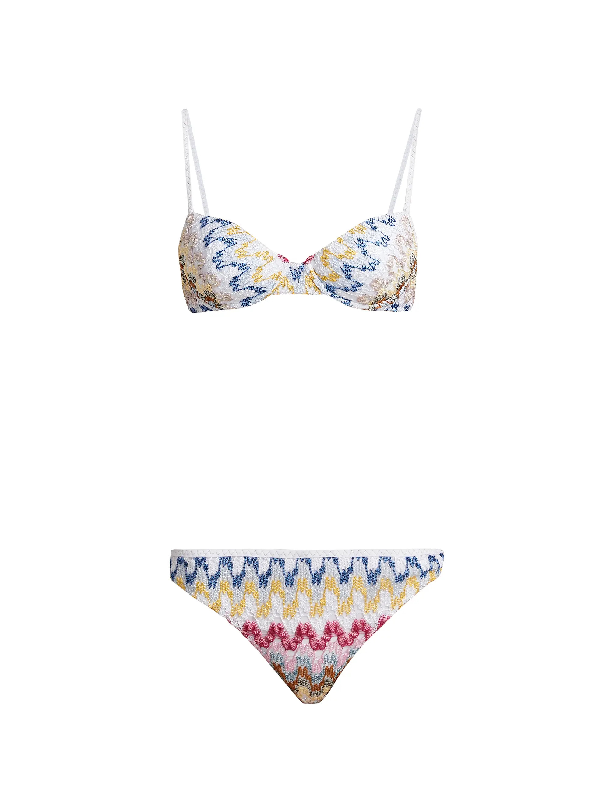 Missoni Chevron Lamé Underwire Bikini | Saks Fifth Avenue | Saks Fifth Avenue