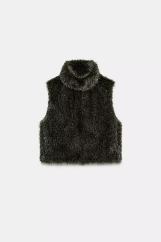 FAUX FUR VEST | Zara US