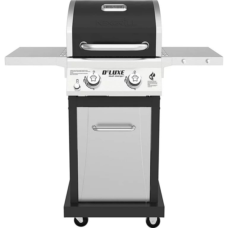 Nexgrill Deluxe 2 Burner Propane Gas Grill, for Outdoor Cooking, Patio, Garden Barbecue Grill wit... | Walmart (US)