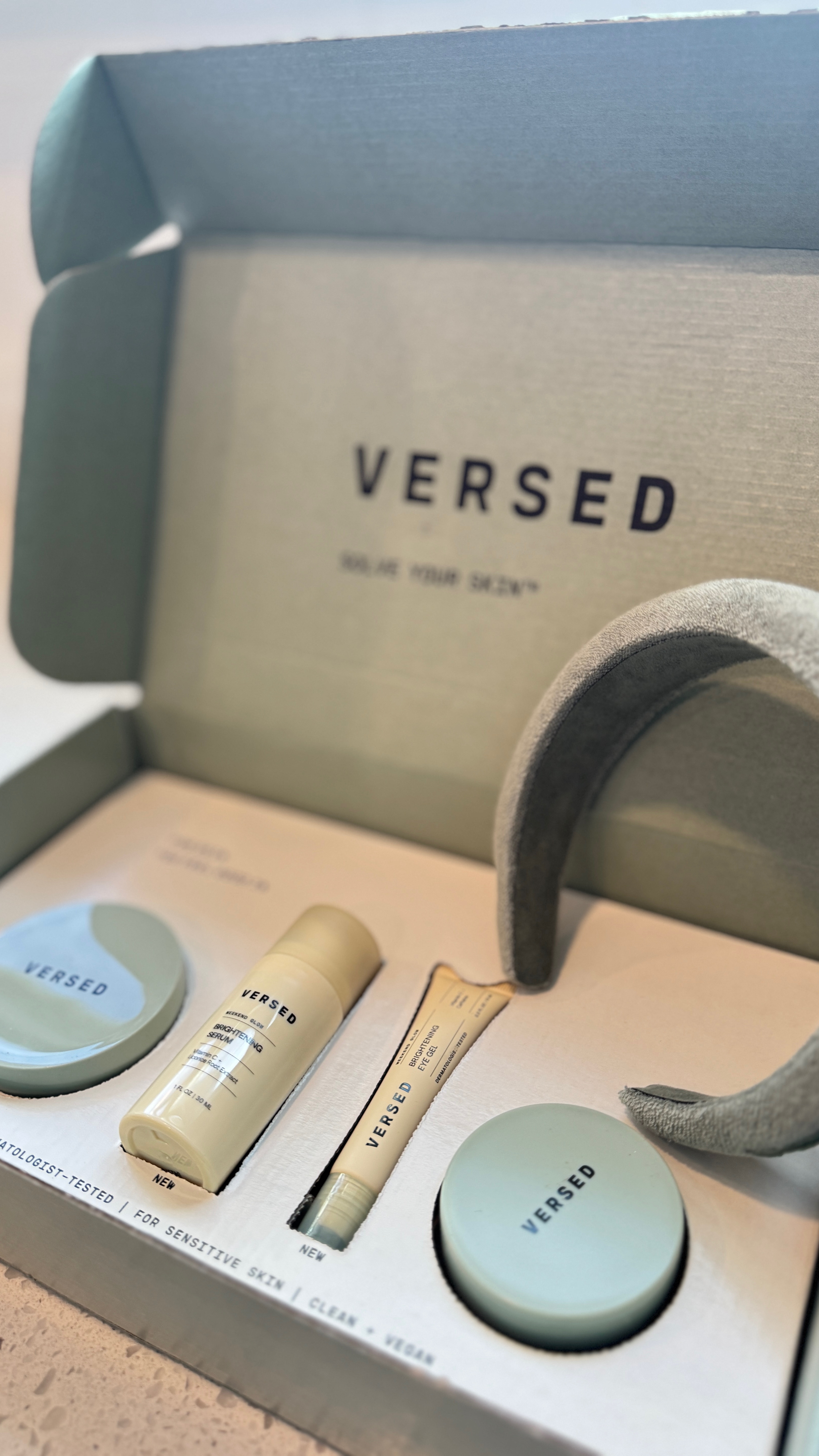 Obsessed with my new @versed skincare! The Brighten Eye Gel, Brightening Serum, and my go-to Cleansing Balm are perfect for glowing, hydrated skin. Added them to my LTK—shop now! 

#LTKOver40 #LTKFindsUnder50 #LTKBeauty