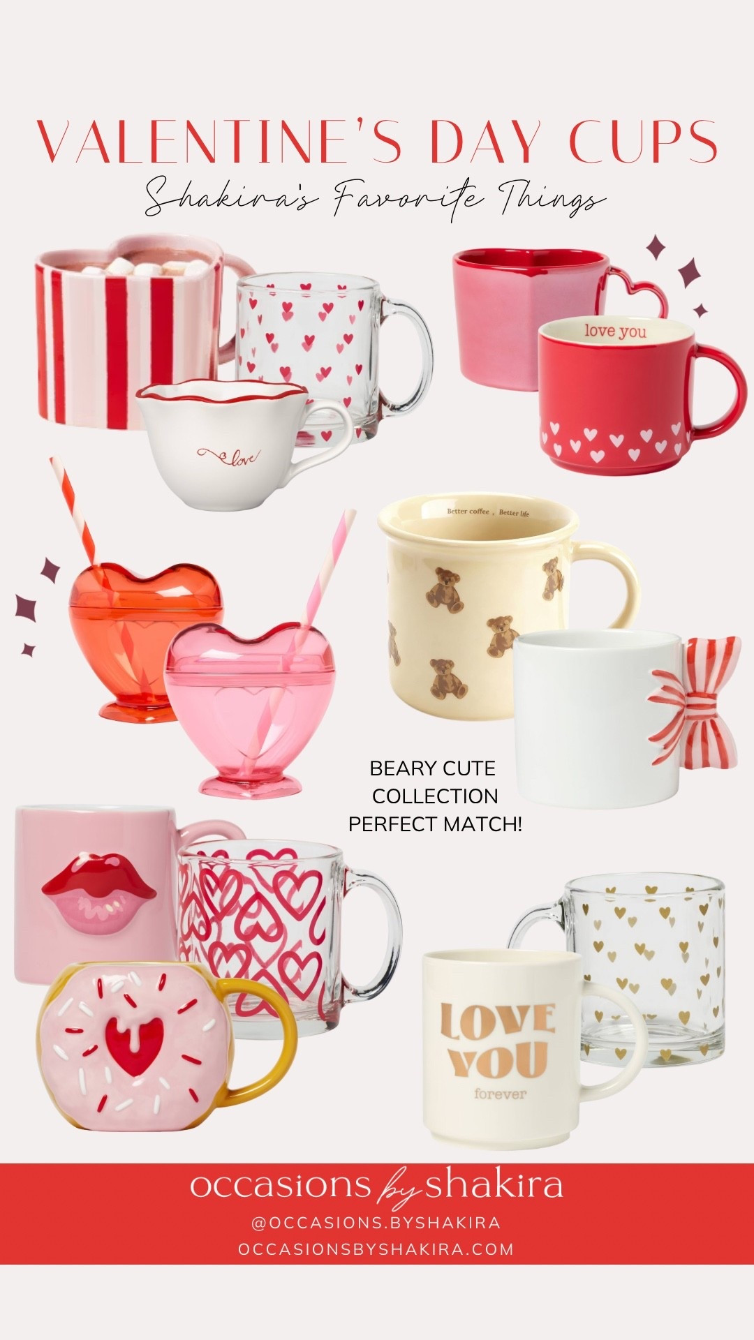 Loving these Valentine’s Day mugs. Especially the cute ones that match our Beary Loved collection!

#LTKSeasonal #LTKHome #LTKKids