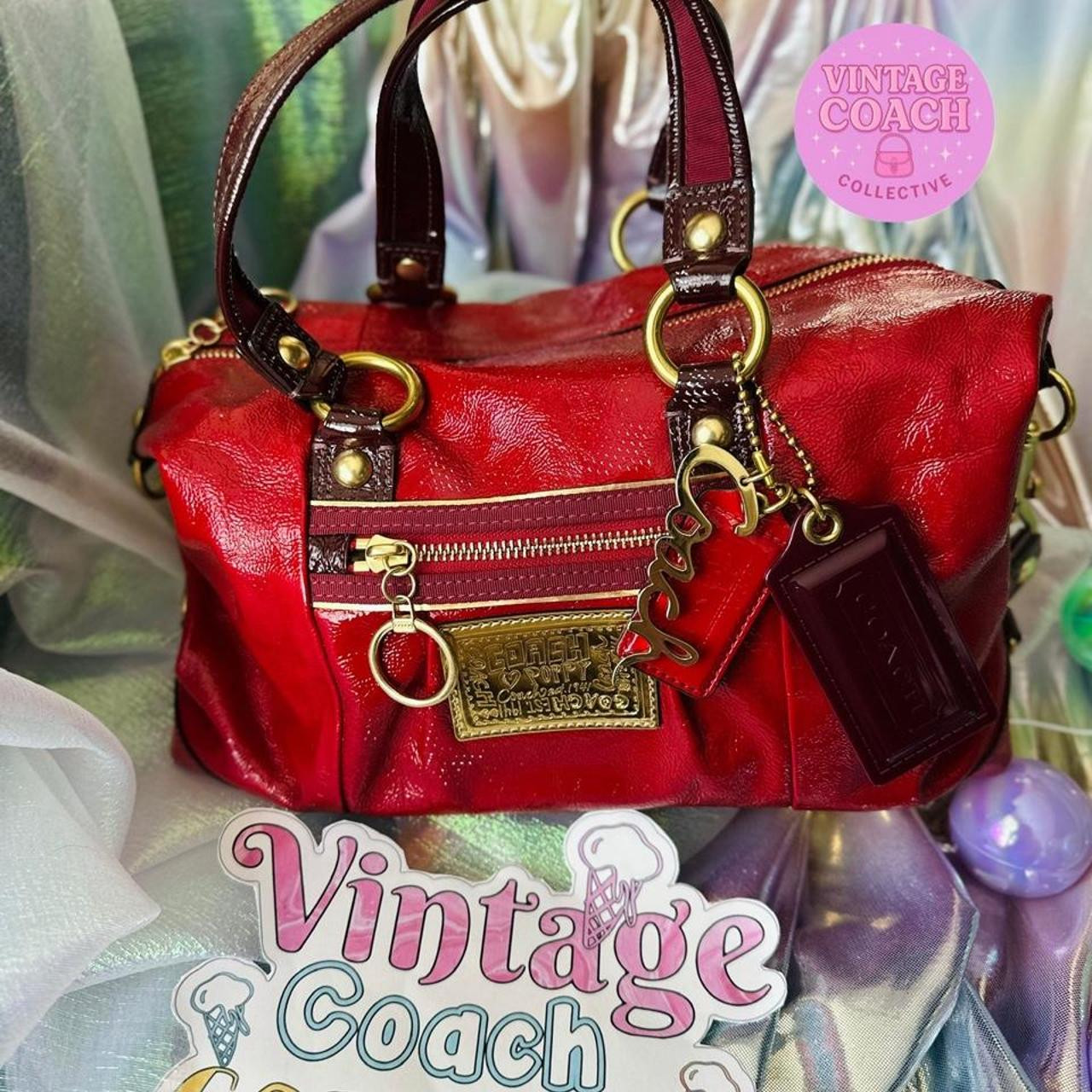 Cherry Red Poppy Bag \u2014 $160
* Beautiful cherry red... | Depop | Depop US