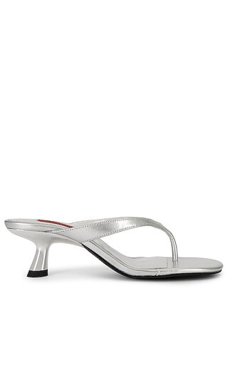 Beep Sandal in Silver | Revolve Clothing (Global)