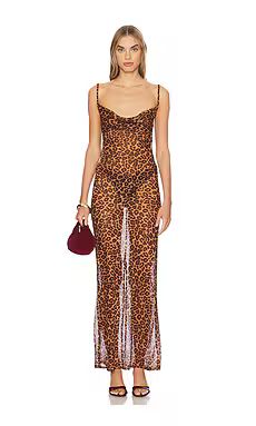 One Teaspoon Jagger Slip Dress in Animal from Revolve.com | Revolve Clothing (Global)