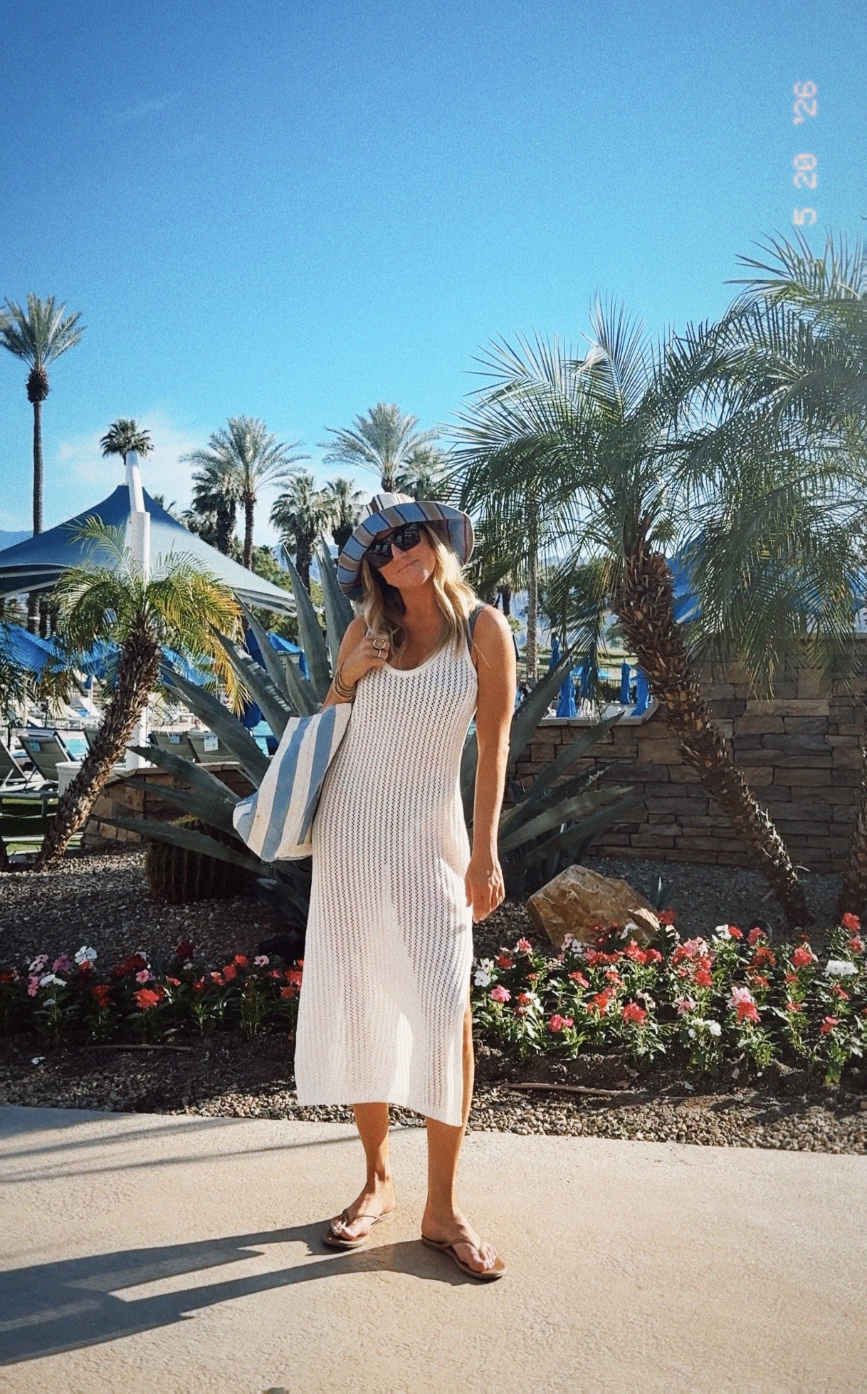 Swim cover up and outfit! Love this for summer pool days! The exact hat is last years but I linked this years version from the exact same retailer and a similar option!

#LTKootd #LTKgrwm