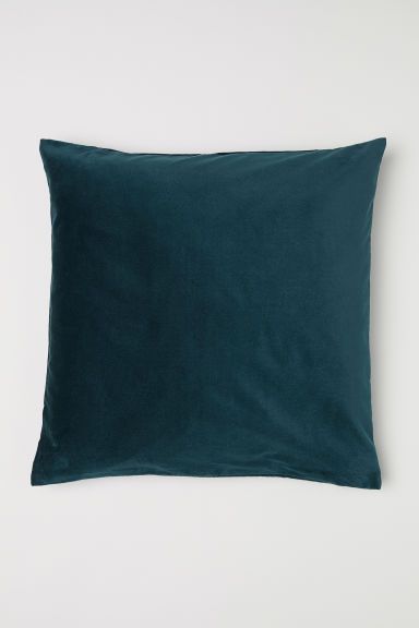 Cotton Velvet Cushion Cover | H&M (US + CA)