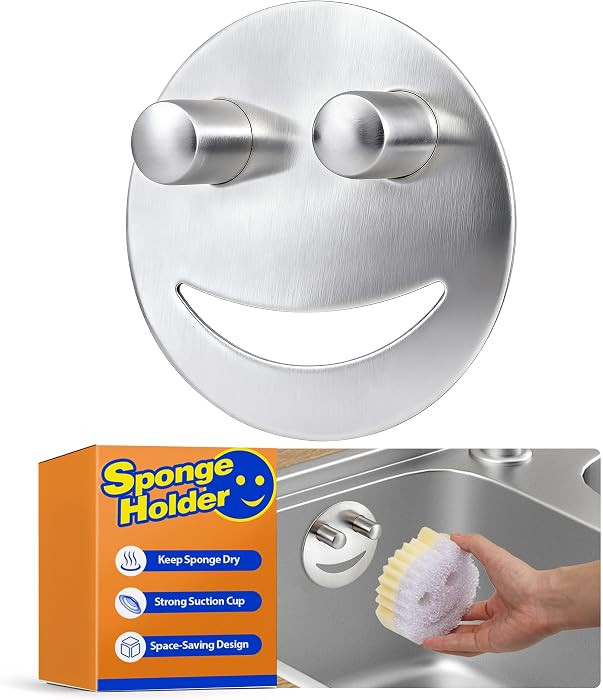 Discount Parts Direct Stainless Steel Sponge Holder For Scrub Daddy Mommy Sponge, Bathroom Kitche... | Amazon (US)