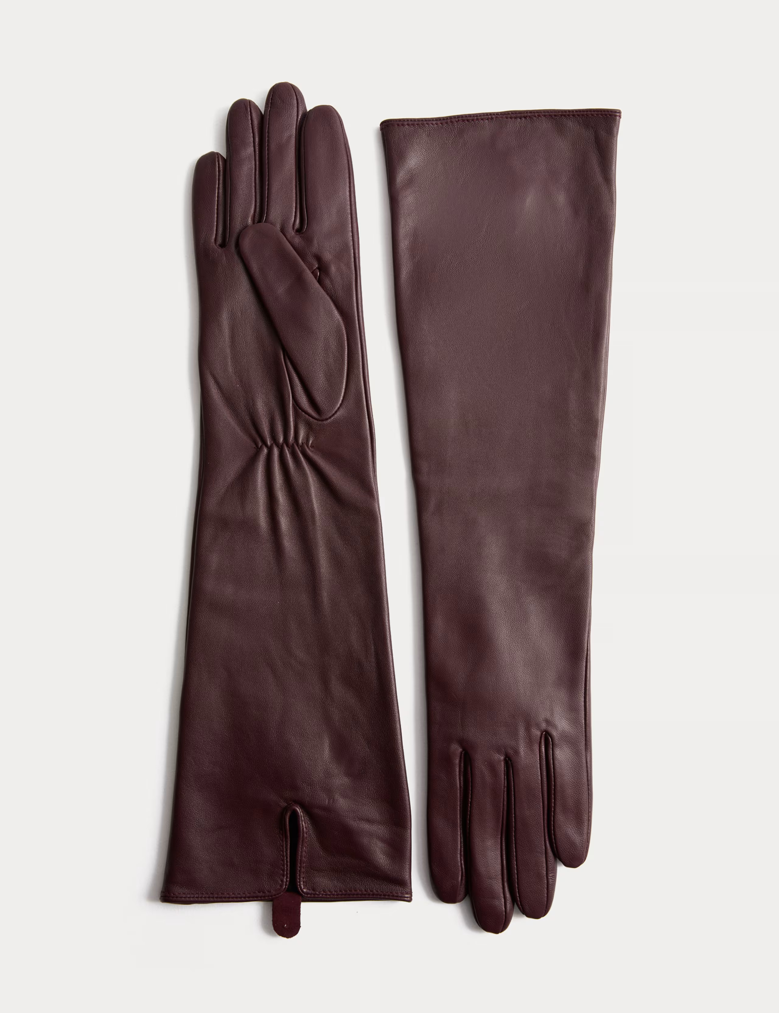 Leather Mid Length Gloves | Marks & Spencer (UK)