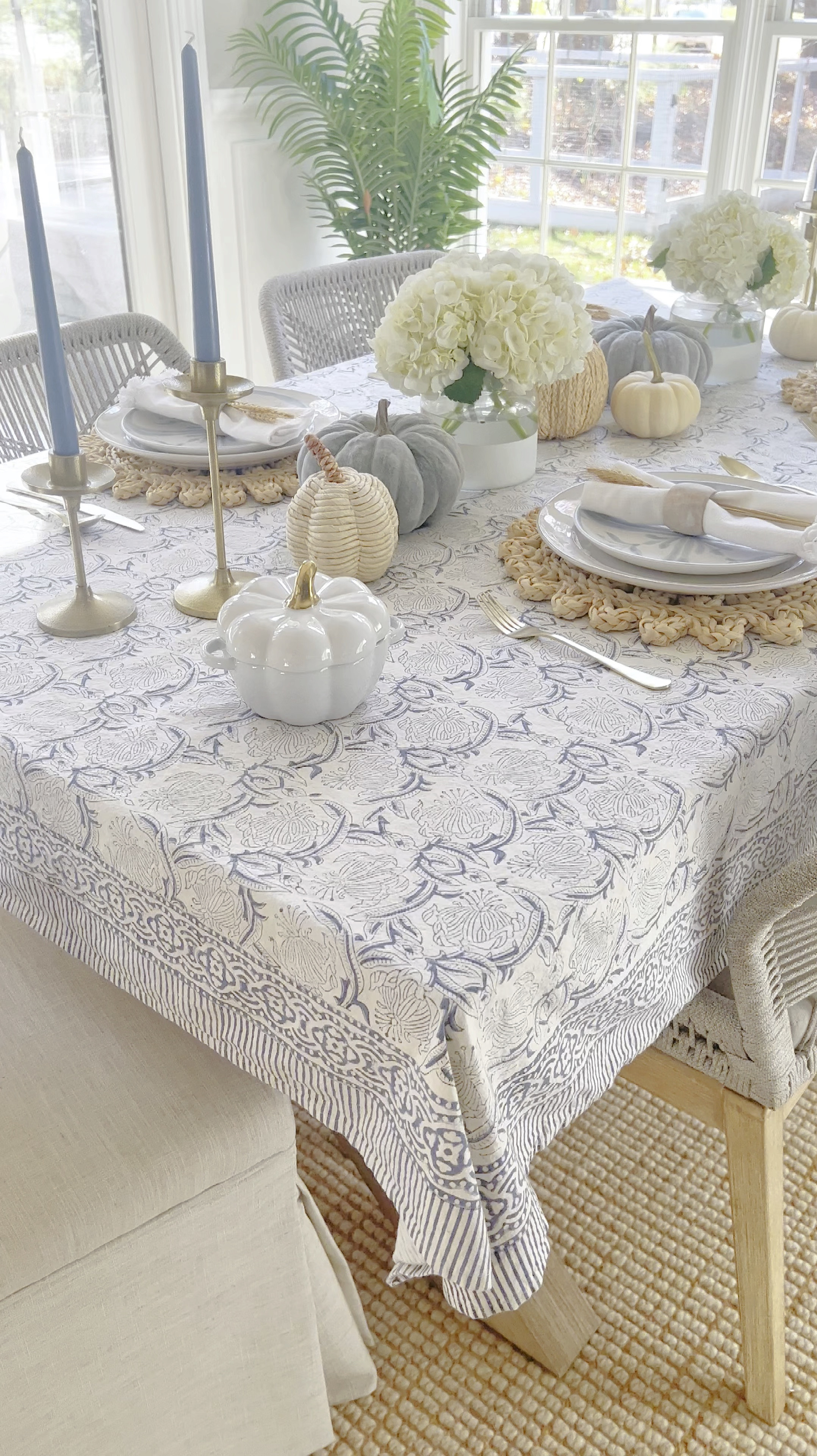 A look back at last year’s Thanksgiving tablescape! 🦃 My tablecloth is currently on sale, as is my dining table! 

#LTKFindsUnder50 #LTKSaleAlert #LTKHome