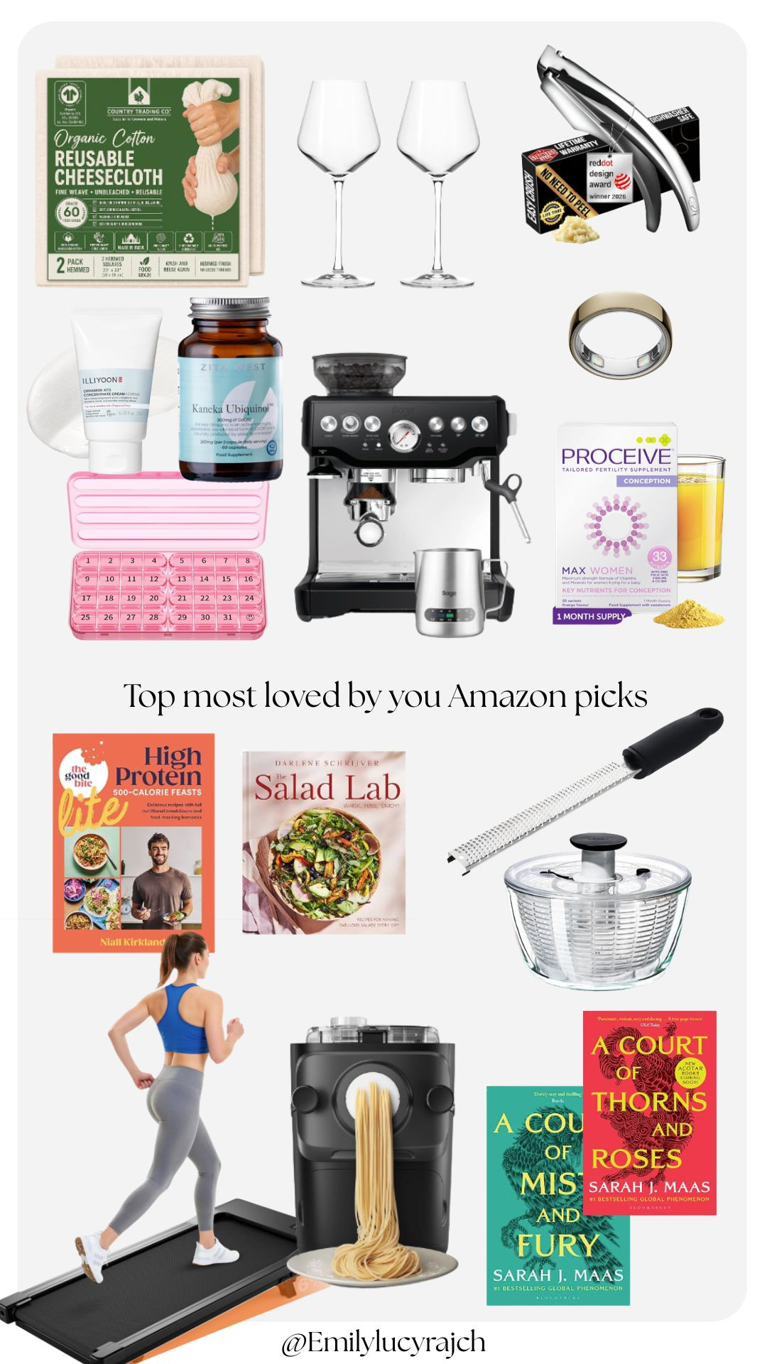 Amazon Bestsellers

Most Loved Amazon Picks, Viral Amazon Finds, Kitchen Essentials, Fitness, Nutrition, Cook Books, Health, Fitness Essentials 

 #LTKuk #LTKhome #LTKfitness