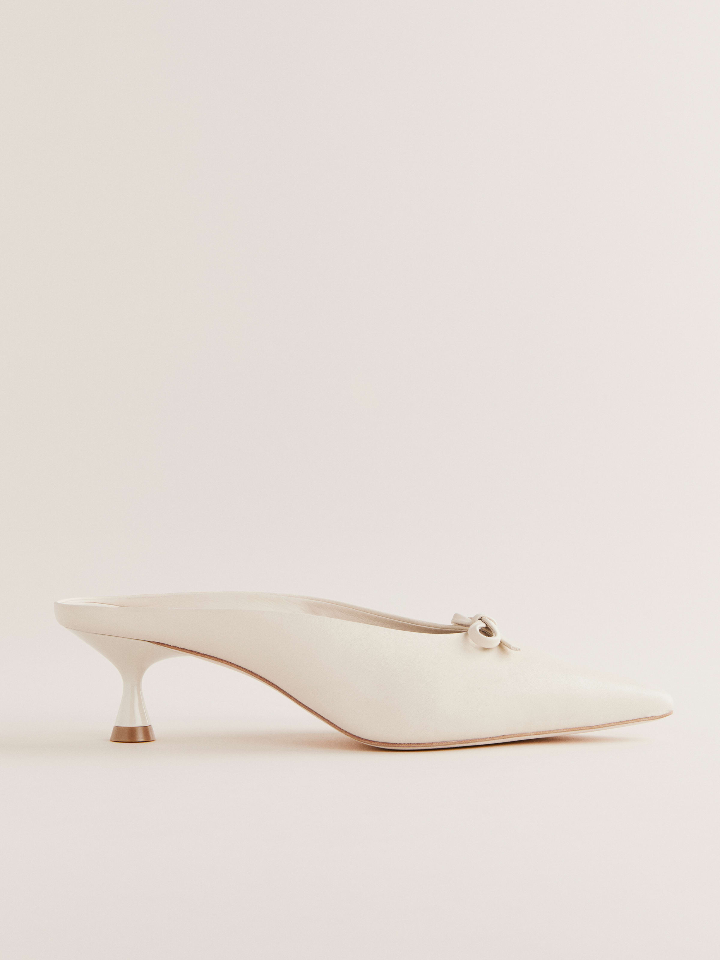 Waldorf Kitten Heeled Mule | Reformation (Global)