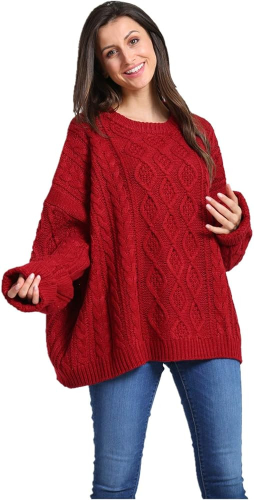 SIMPLY COUTURE Women's Winter Sparkle Dressy Pullover Knit Sweater Sequin Tops (Available in Plus... | Amazon (US)