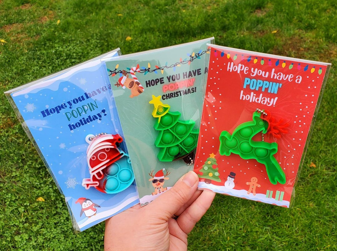 Christmas Party Favors Christmas Classroom Gift Christmas - Etsy | Etsy (US)