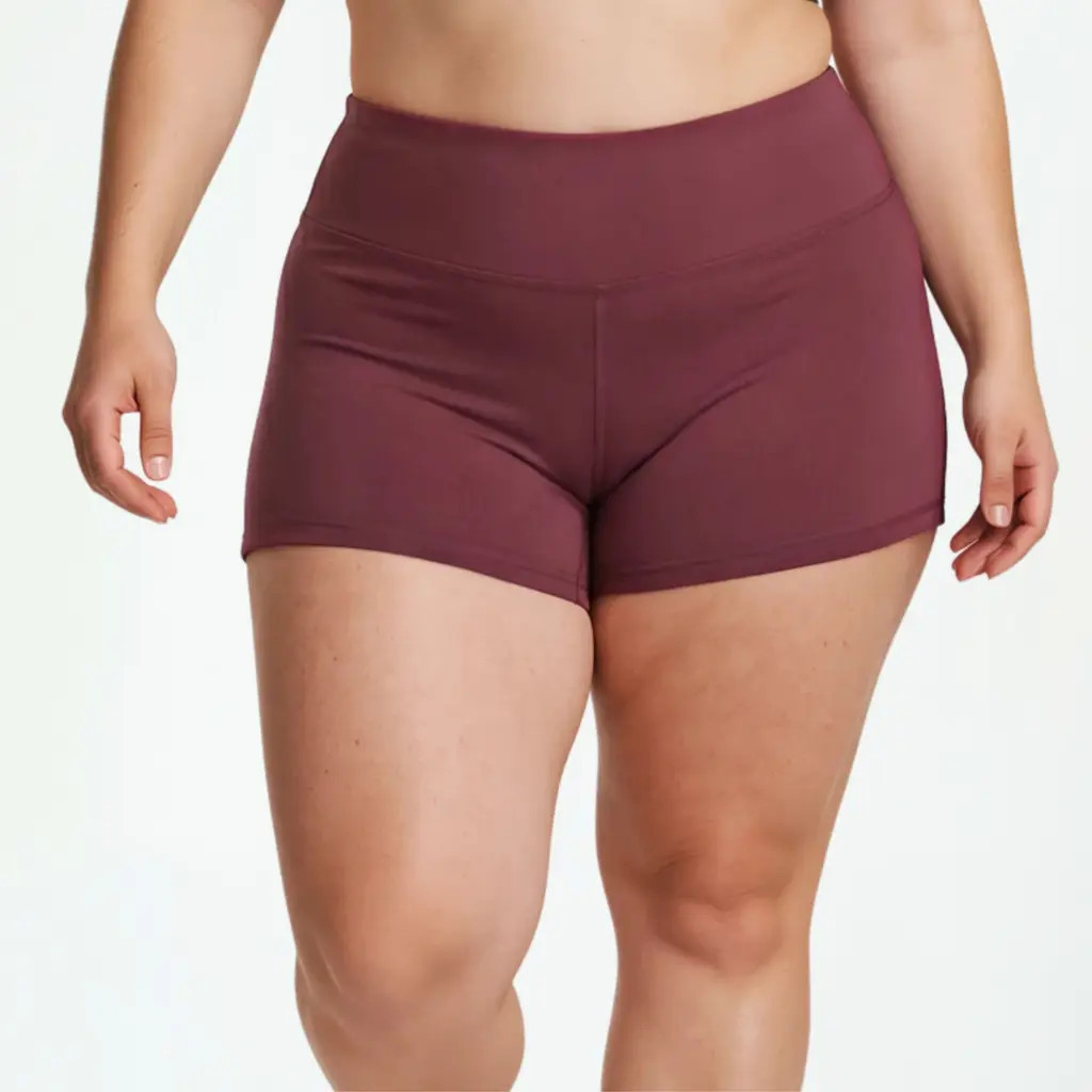 Calypsa Plus Size Swim Shorts in Purple Haze at Nordstrom, Size 4X | Nordstrom