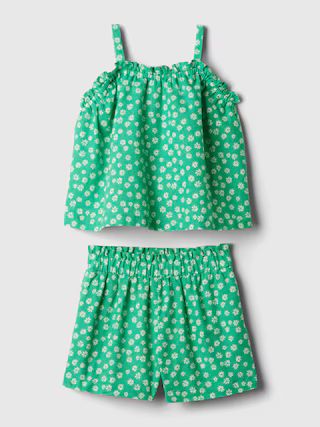 babyGap Linen-Cotton Two-Piece Outfit Set | Gap (US)