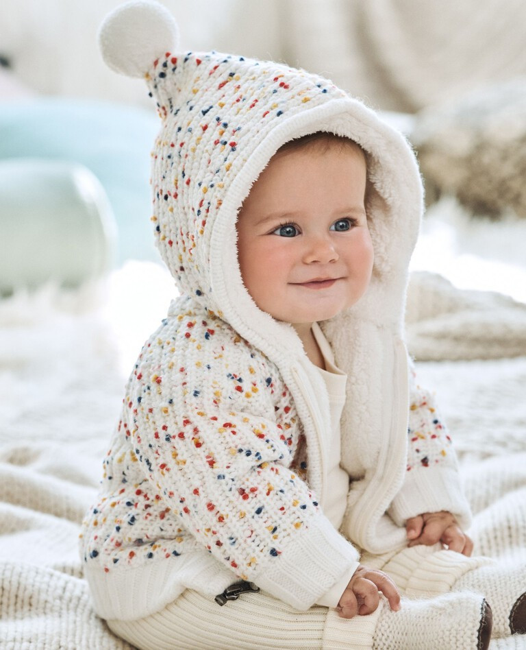 Baby Sweater Zip Up Hoodie | Hanna Andersson
