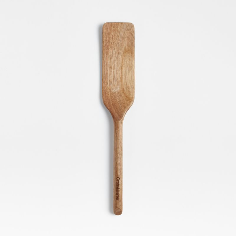 Crate & Barrel Acacia Spurtle Turner Spatula + Reviews | Crate & Barrel | Crate & Barrel