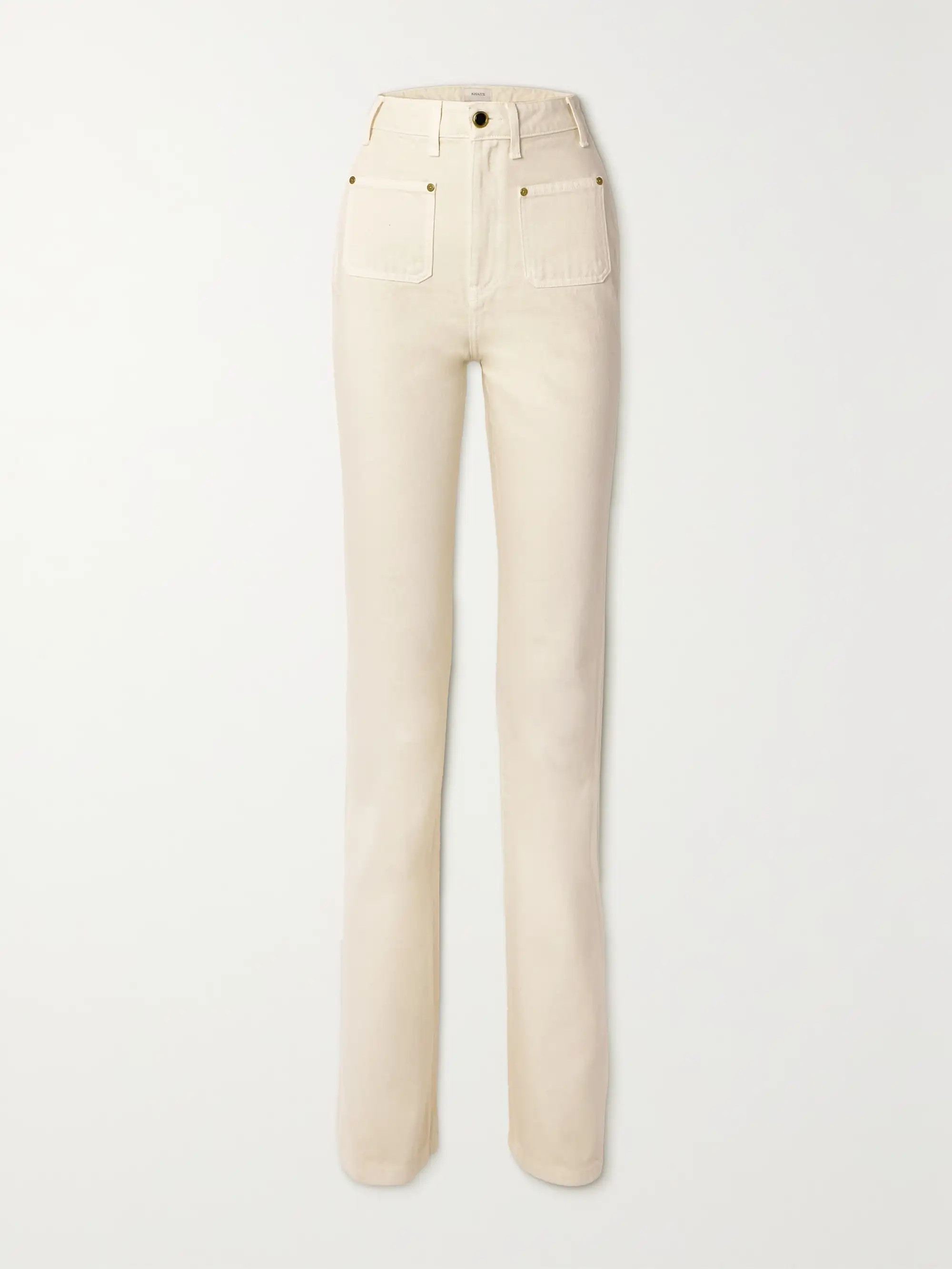 KHAITEIsabella high-rise straight-leg jeans | NET-A-PORTER (US)