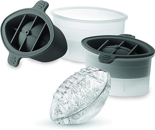 Tovolo Football Ice Molds (Set of 2) - Slow-Melting, Leak-Free, Reusable, & BPA-Free Craft Ice Mo... | Amazon (US)