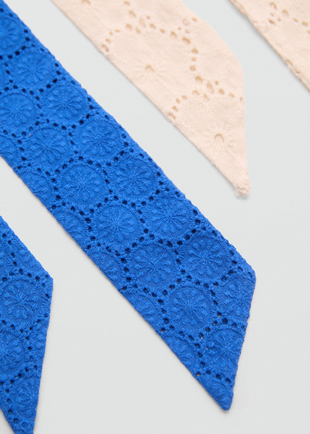 Pack of 2 embroidered scarves -  Women | Mango USA | MANGO (US)