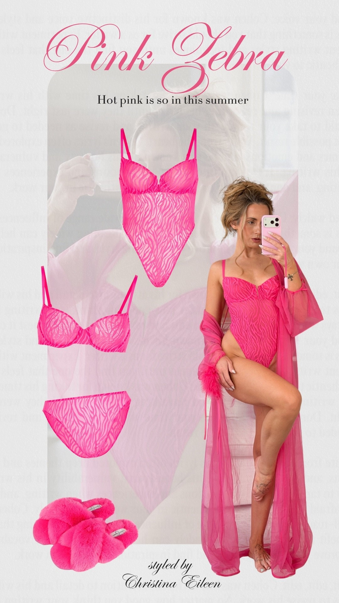 Hot pink lingerie for the summer 🩷☀️

#LTKgrwm #LTKPetite #LTKootd