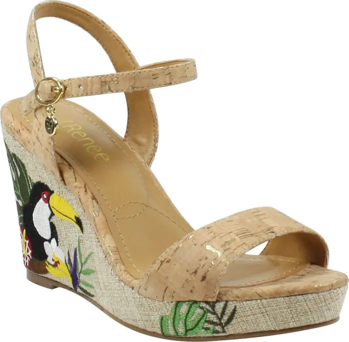 Triella Strappy Wedge Platform Sandal | Nordstrom