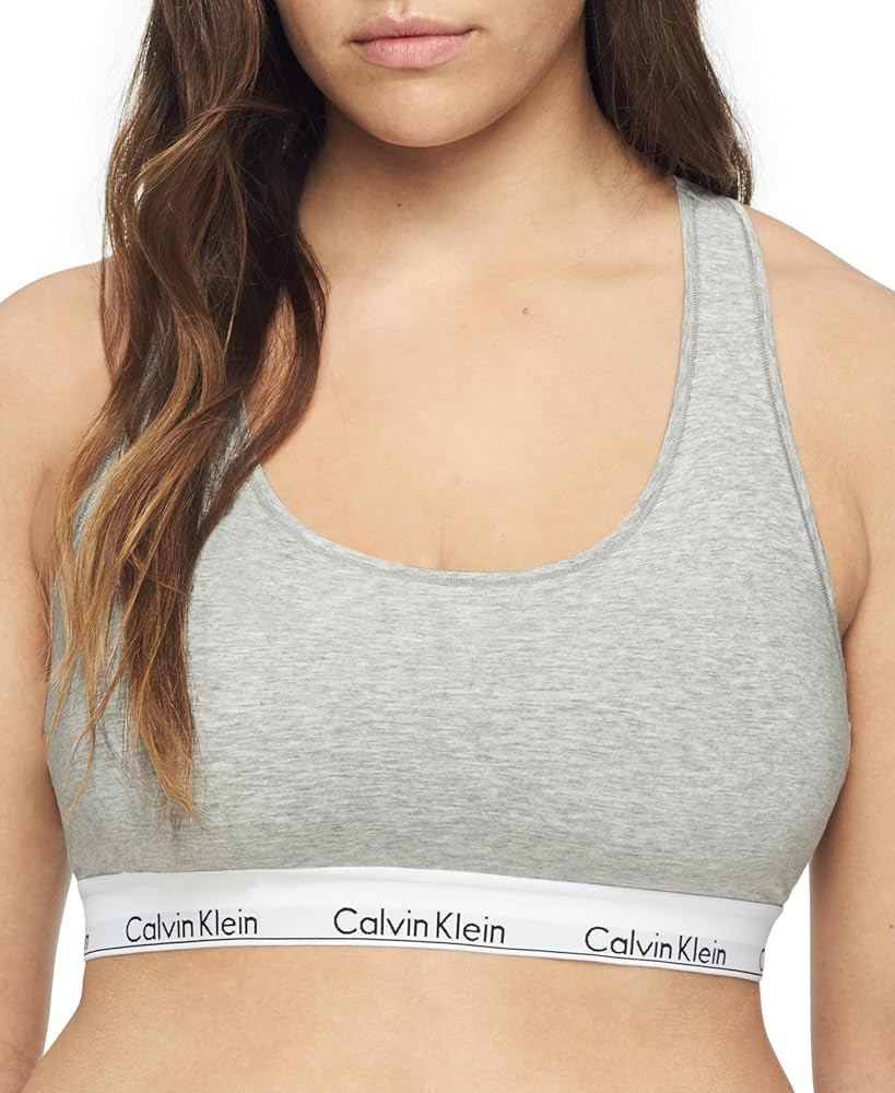 Calvin Klein Women's Modern Cotton Unlined Wireless Bralette | Amazon (US)
