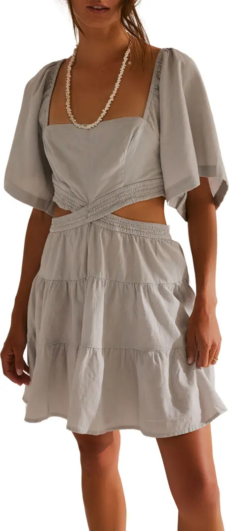 Free People Cross of Sunlight Minidress | Nordstrom | Nordstrom