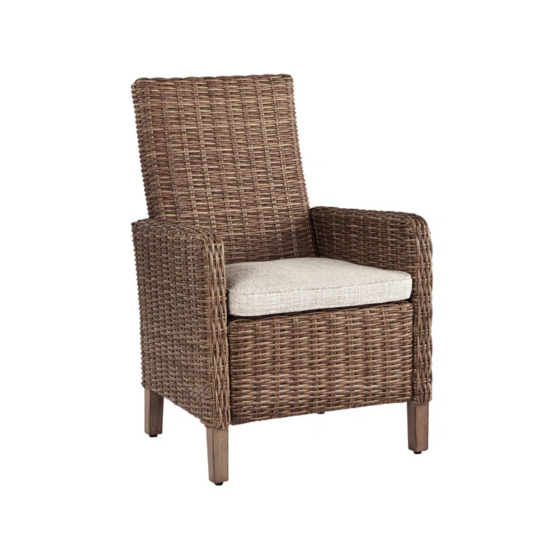 Danny Outdoor Dining Armchair with Cushion | Wayfair North America