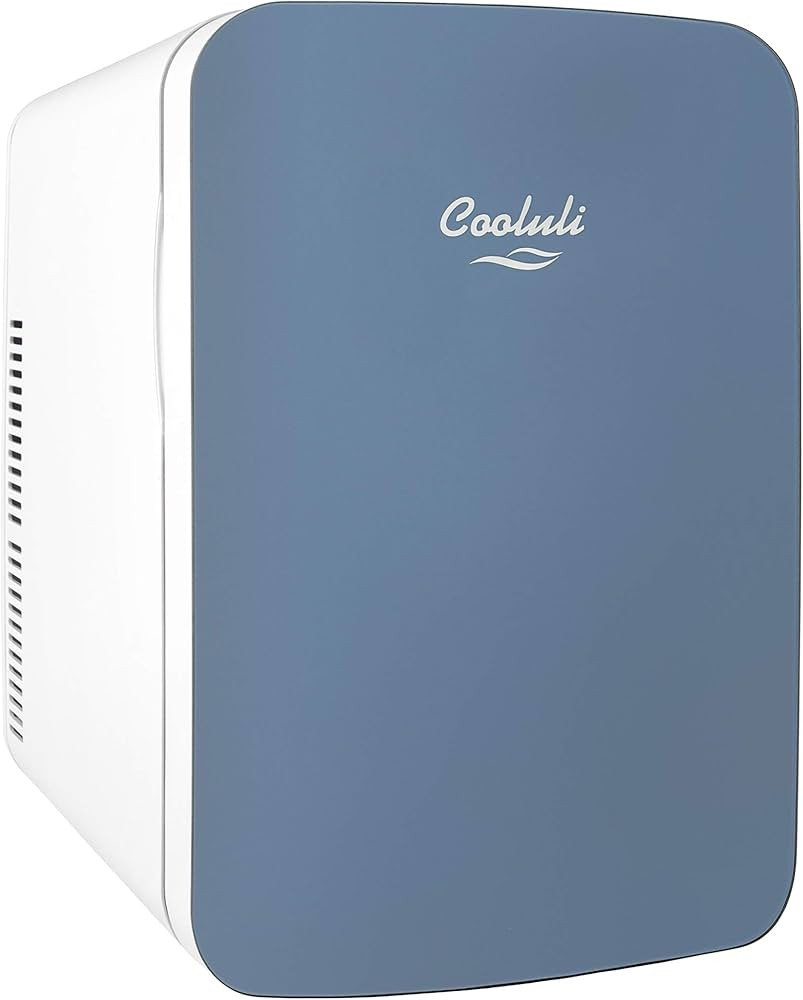 Cooluli 15L Mini Fridge for Bedroom - Car, Office Desk & College Dorm Room - 12v Portable Cooler ... | Amazon (US)