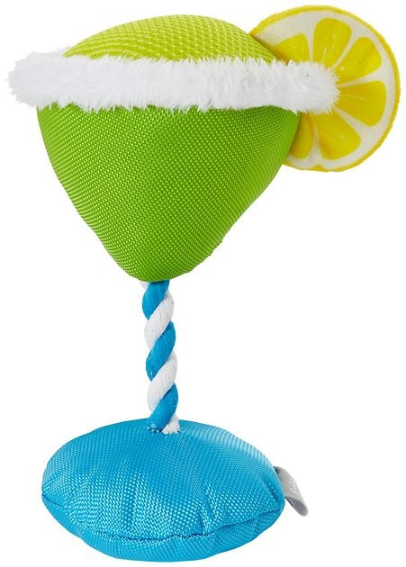 FRISCO Summer Fun Plush & Rope Margarita Dog Toy - Chewy.com | Chewy.com