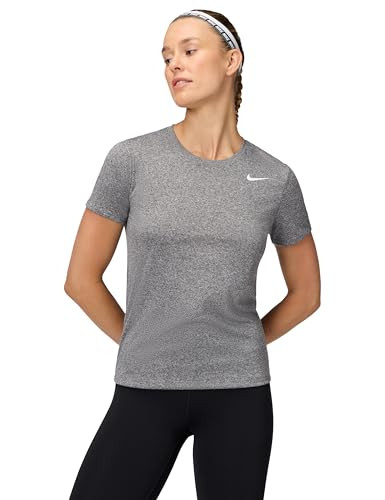 Nike Women's Dri-Fit Legend T-Shirt, Black/Pure/Heather/White, 2XL | Amazon (US)