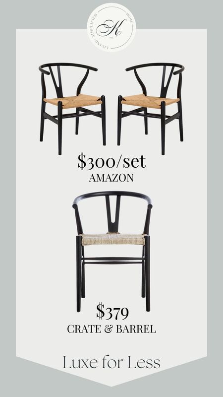 Luxe for Less: Elevate your dining space with these fabulous dining chairs from Amazon, a chic alternative to Crate & Barrel's! 🪑✨ #LuxeForLess #DiningChairs #AmazonFinds #CrateAndBarrelInspired #ChicAndAffordable #HomeDecor #StyleSteal #DiningRoomGoals #AffordableLuxury



#LTKhome