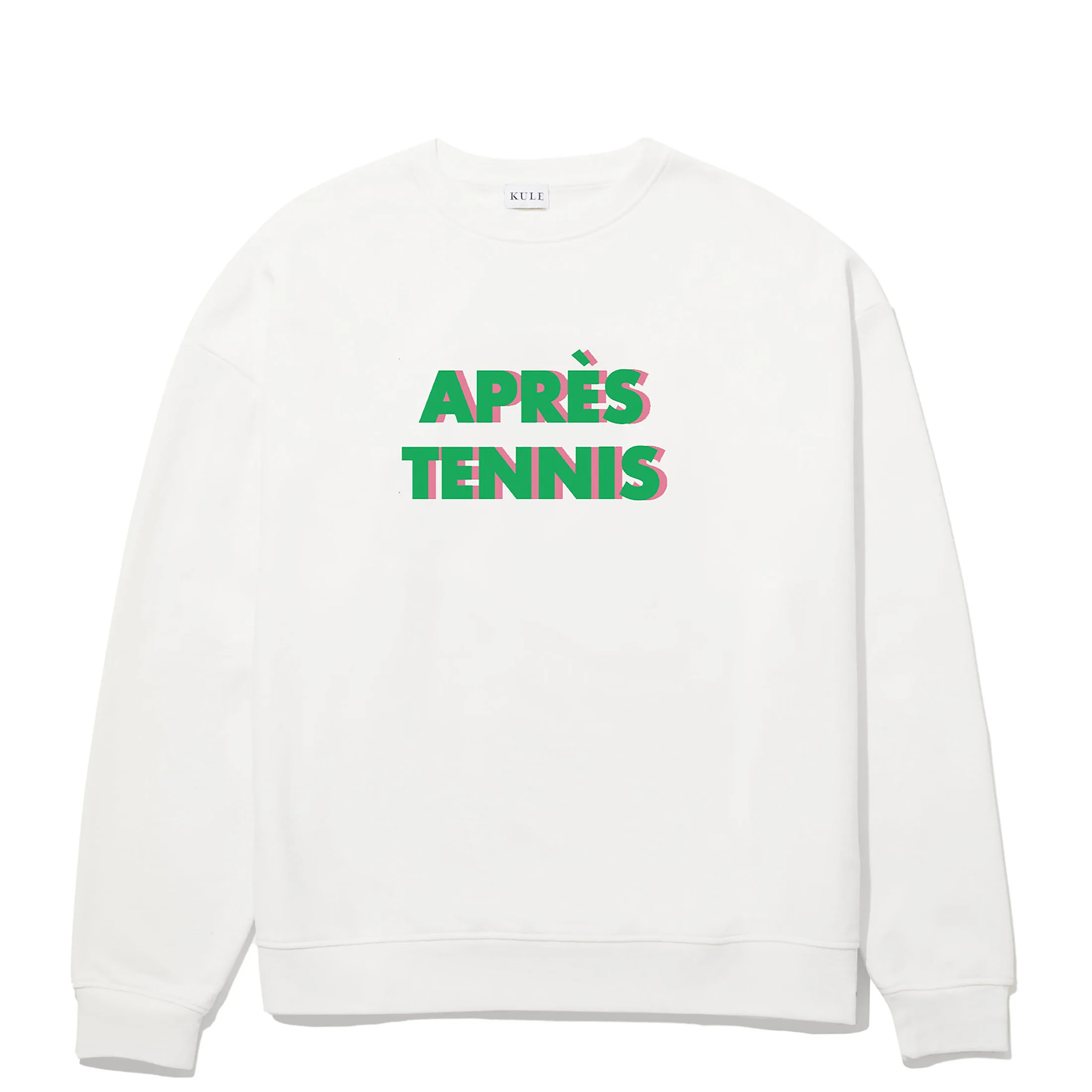 The Oversized Après Tennis Sweatshirt - Cream | KULE (US)