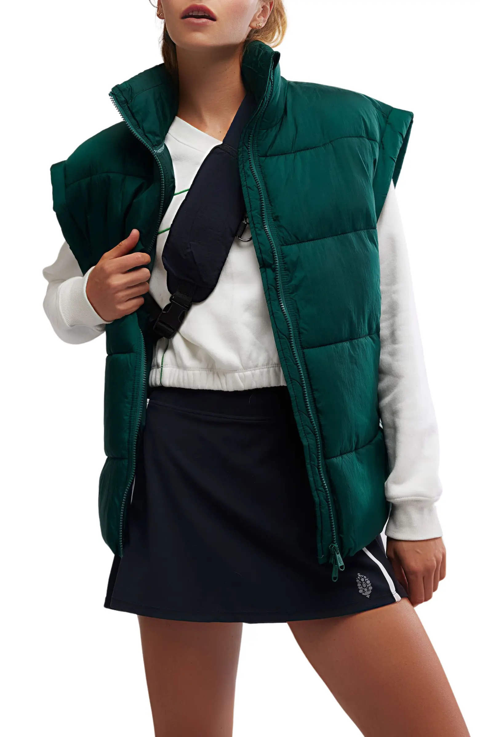 Free People In a Bubble Oversize Puffer Vest | Nordstrom | Nordstrom