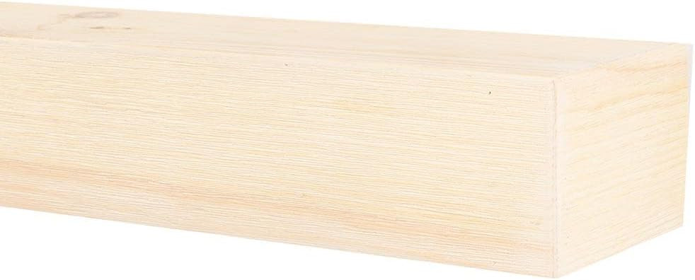Amazon.com: Mantels Direct Vail Floating Wood Mantel Shelf - Unfinished 72 Inch x 6 Inch Beautifu... | Amazon (US)