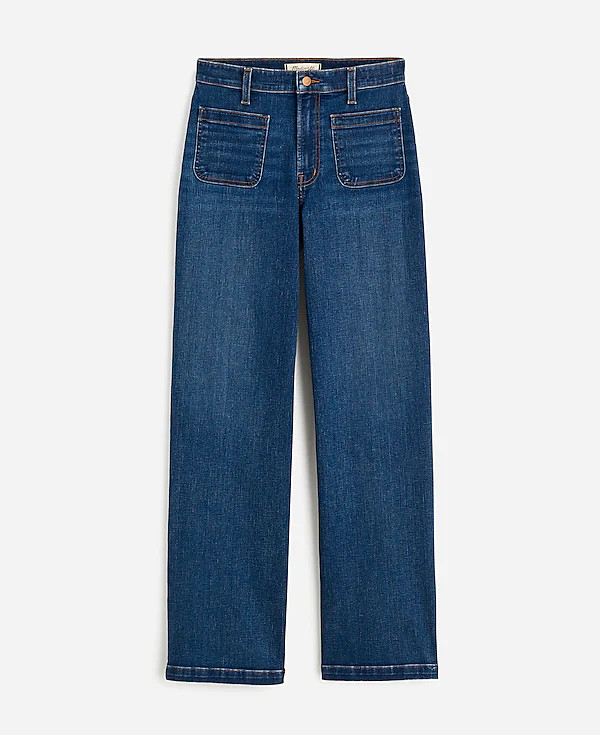 The Emmett Wide-Leg Full Length Jean: Patch Pocket Edition | Madewell | Madewell