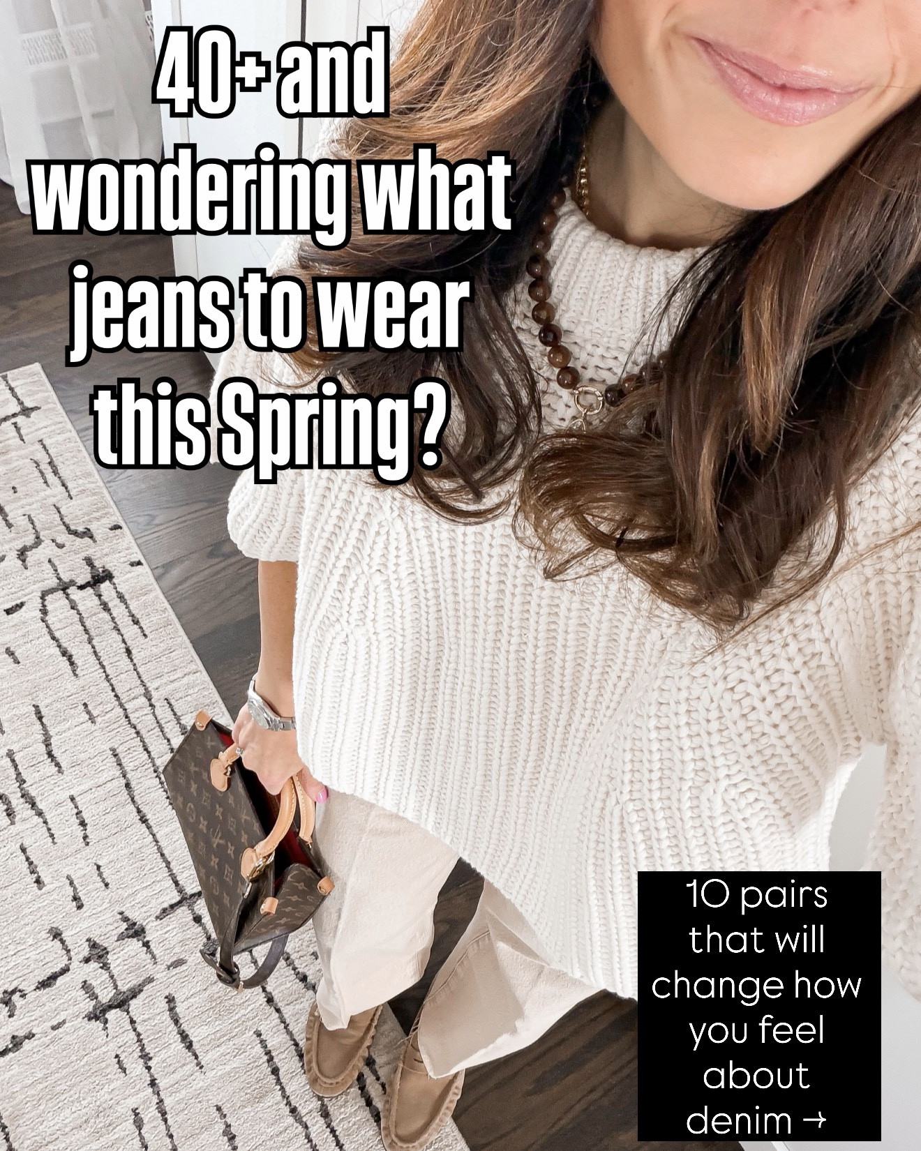 40+ and staring at your closet wondering which jeans still work? 👀 Same.

💌type “SPRING” and I’ll send you all 10 pairs 

So I rounded up 10 pairs that are actually flattering, comfortable, and feel current without trying too hard.

No stiff, low-rise, regret-purchase energy over here 😂

If you’re refreshing your spring wardrobe, this is your denim cheat sheet.

🔗

#LTKOver40 #LTKSeasonal #LTKmomlife