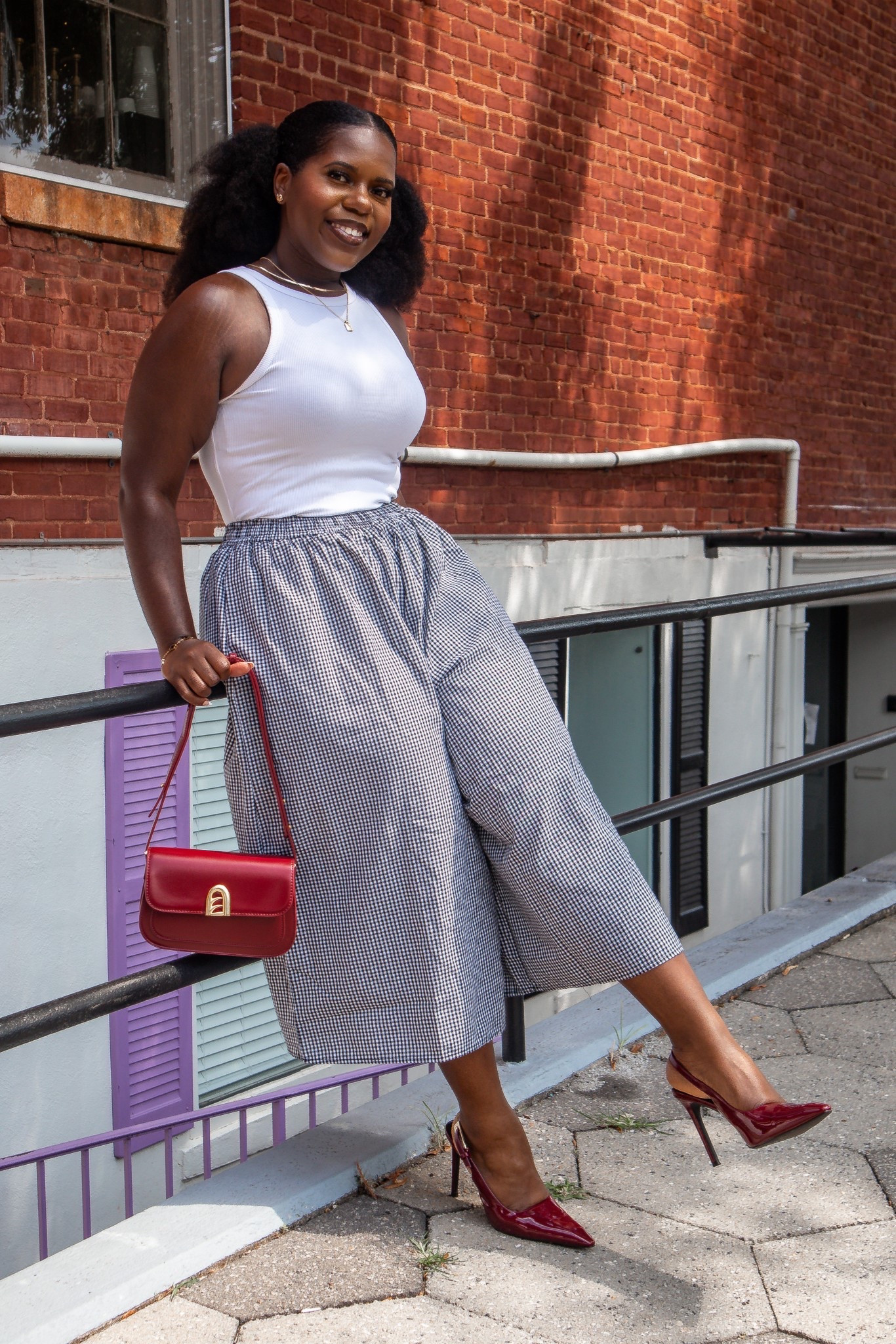 Wide Leg Pants in black/white gingham moment! 

#LTKPlusSize #LTKootd #LTKgrwm
