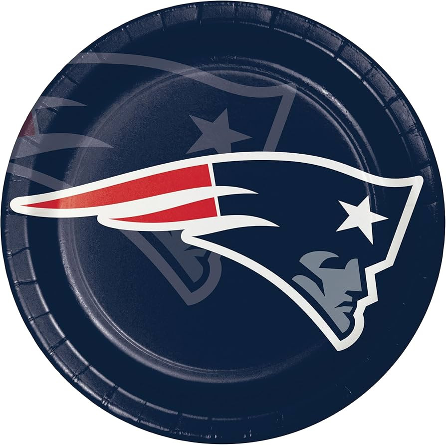 Trendware Super Bowl LX New England Patriots Paper Plates, 48 ct | Amazon (US)