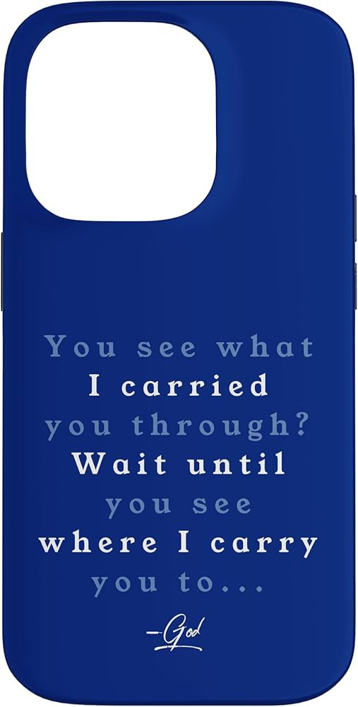 Red Sea Moments See What I Carried You Through Exodus 14 Case for iPhone 14 Pro | Amazon (US)