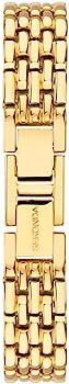 Sekonda Women's Octagonal Gold Tone White Dial Analogue Watch with Roman Numerals Gold Bracelet 4... | Amazon (UK)