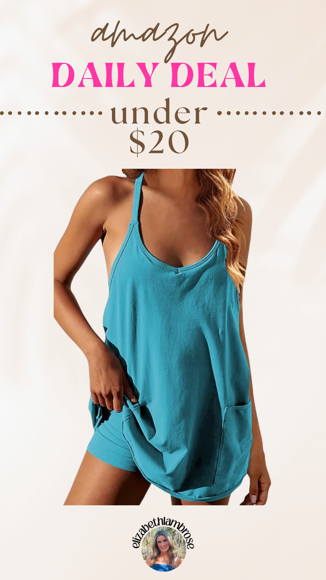 DAILY DEAL 🚨
the cutest Amazon active dress that is viral on Tiktok right now is under $20!!
I am obsessed with these since they are so easy to throw on and super comfy!
Linking it under my Amazon collection✨ 

 #LTKActive #LTKSaleAlert #LTKStyleTip