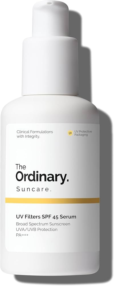 The Ordinary UV Filters SPF 45 Serum – Lightweight Broad-Spectrum Sunscreen with PA++++ – Hyd... | Amazon (US)
