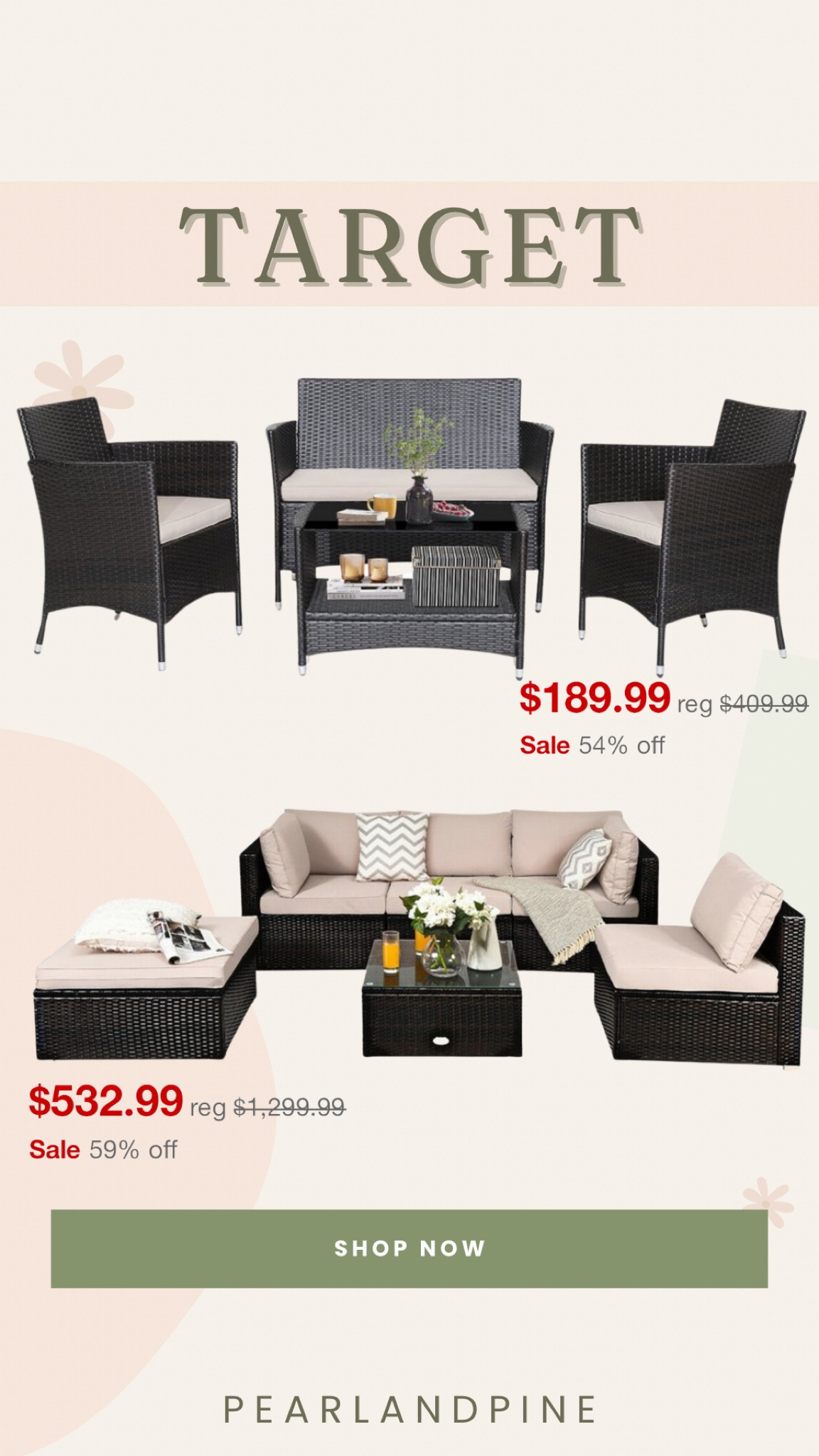 So many good deals on outdoor furniture at Target! 🎯 

#LTKHome #LTKParties #LTKSeasonal