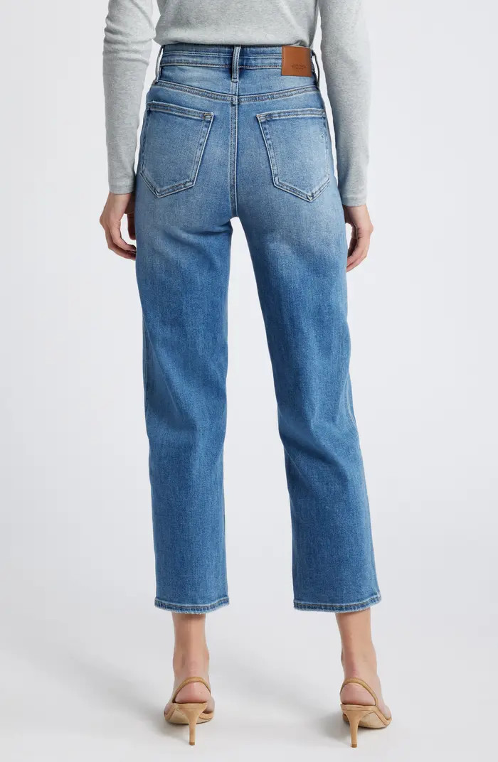 Relaxed High Waist Straight Leg Jeans | Nordstrom