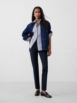 Skinny Ponte Pull-On Pant | Banana Republic Factory