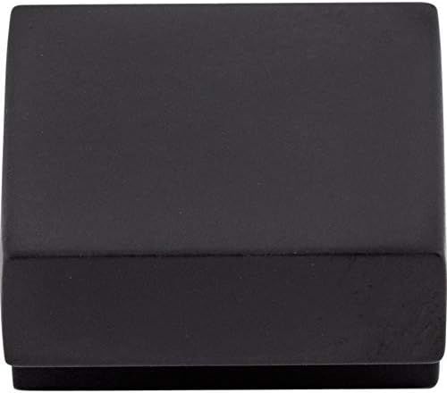 Top Knobs M1165 Nouveau III Collection 5/8" Square Knob, Flat Black | Amazon (US)