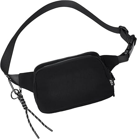 YDF Large Fanny Pack for Men & Women, 2L Waterproof Nylon Waist Bag with Extender Strap, Crossbod... | Amazon (US)